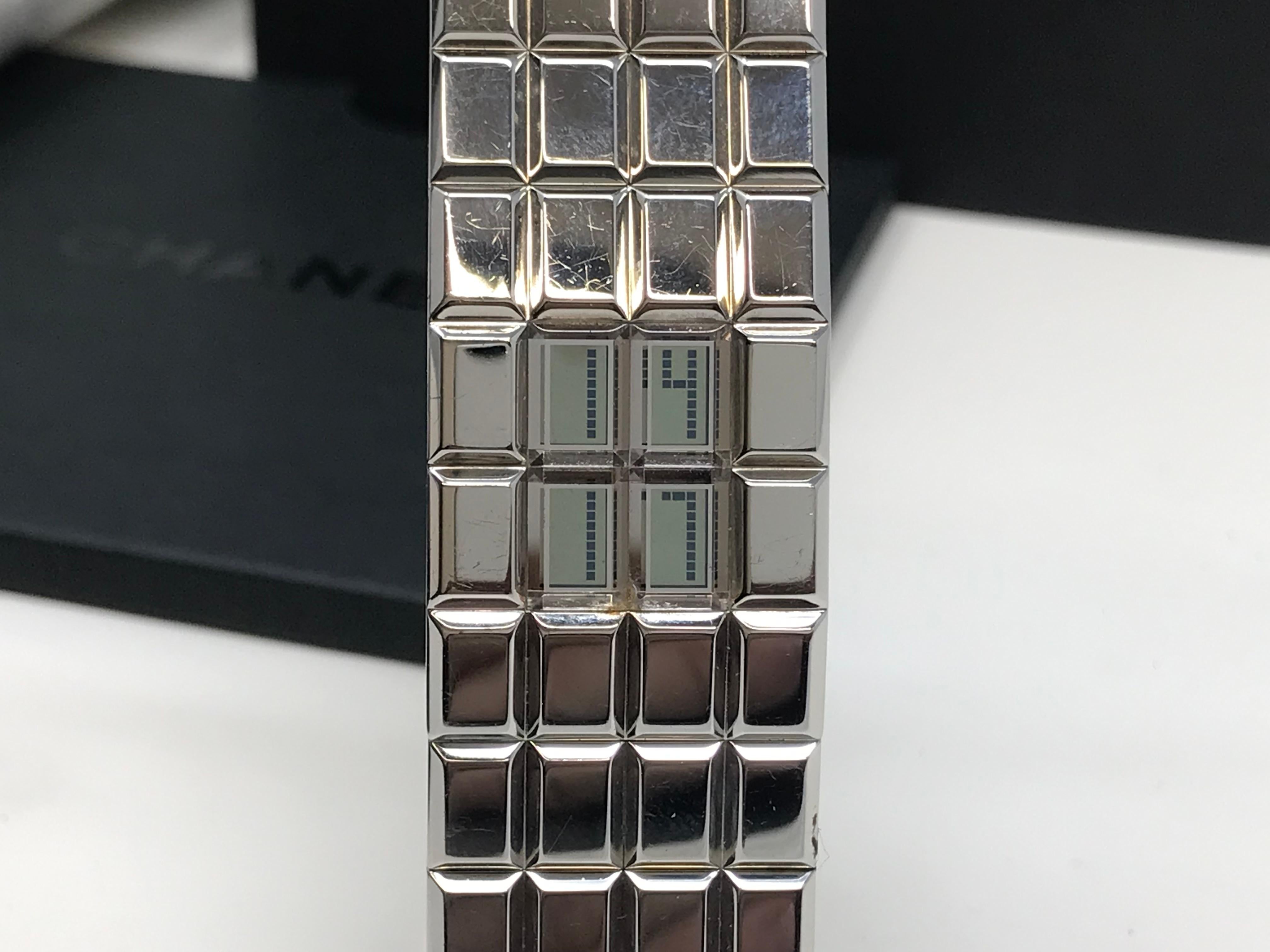Women's Chanel Chocolate Digital Ladies Watch For Sale