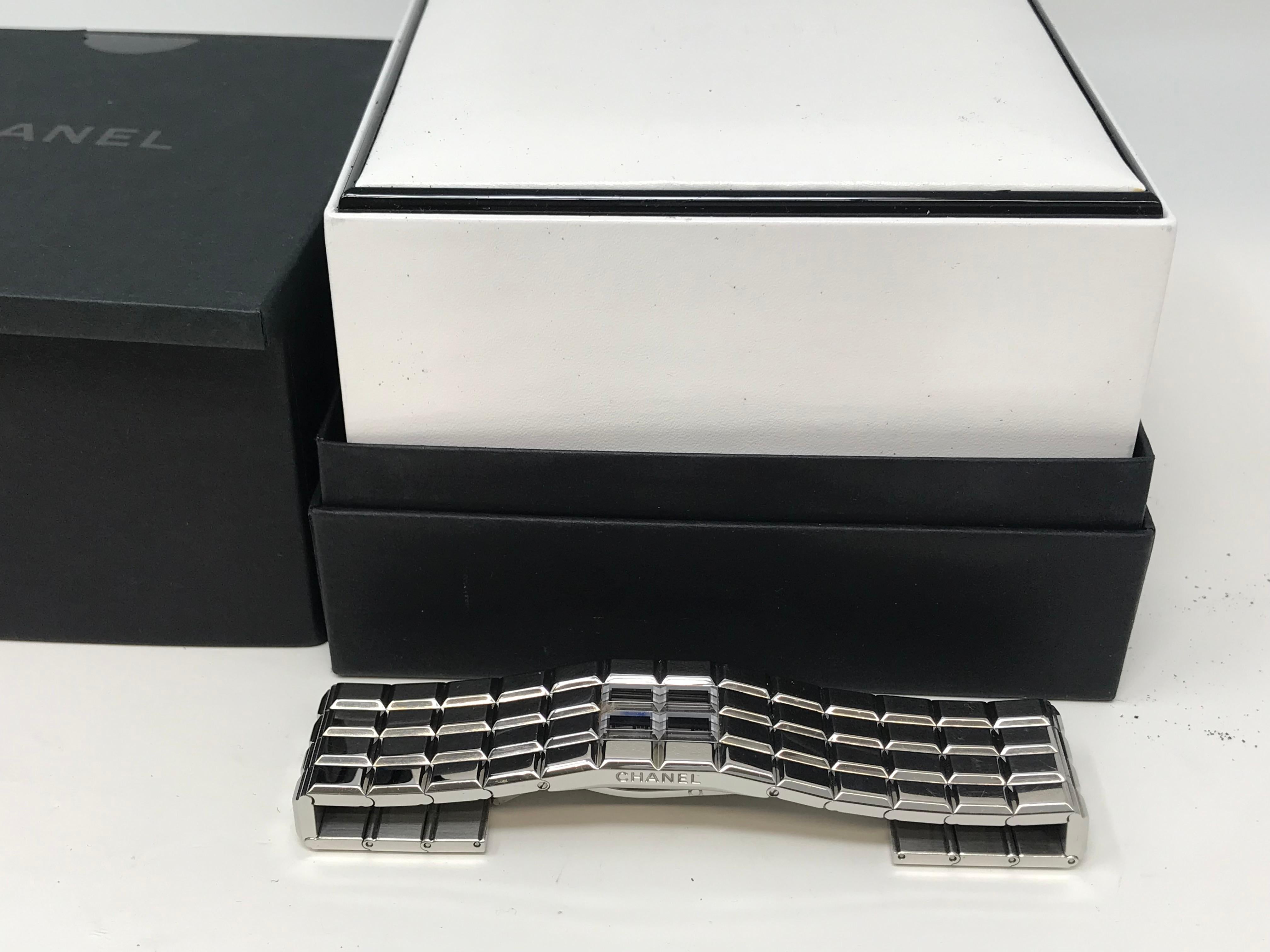 Chanel Chocolate Digital Ladies Watch For Sale 1
