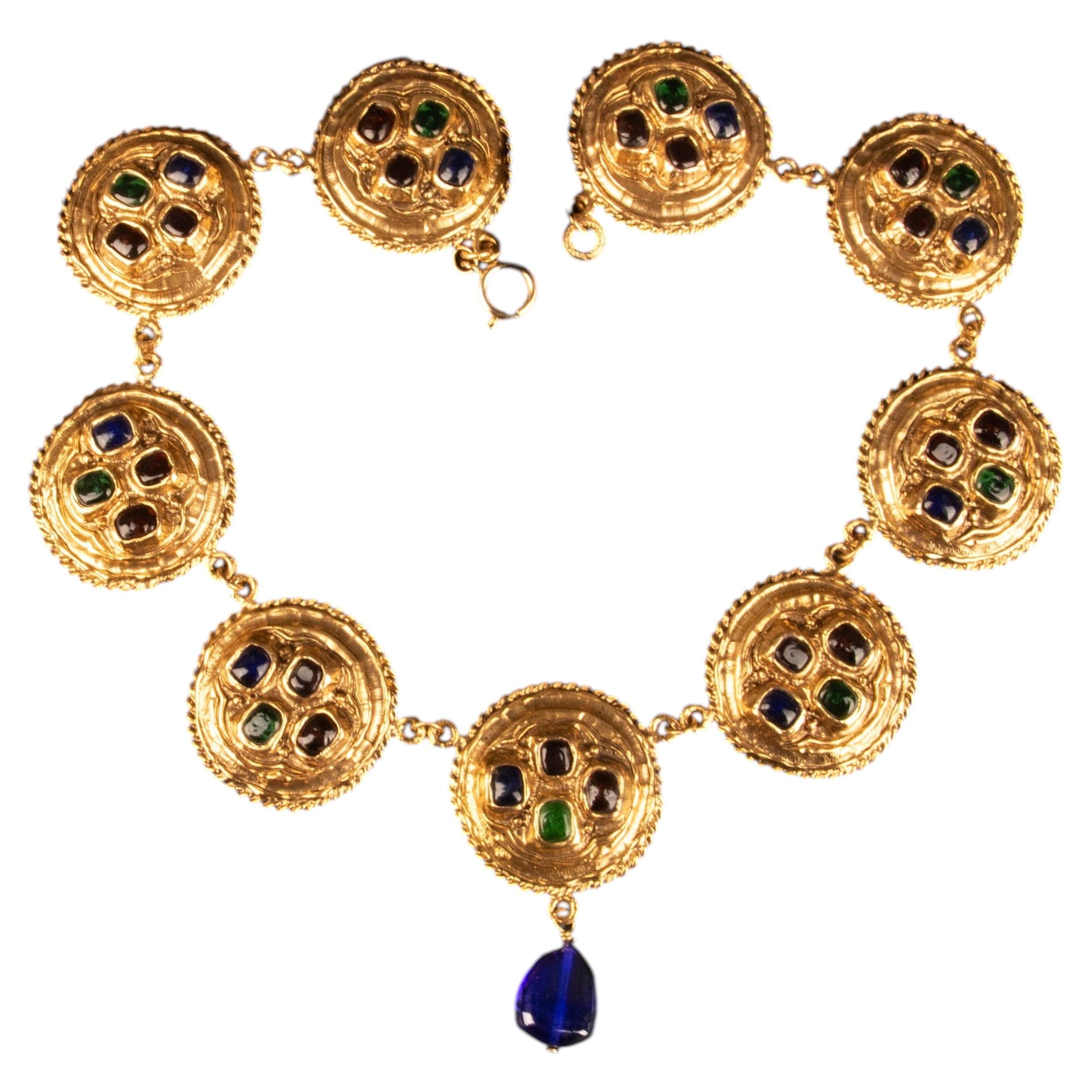 Chanel choker necklace by Karl Lagerfeld 1984