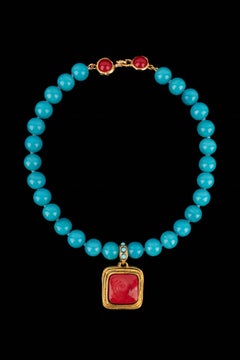 Chanel choker necklace by Karl Lagerfeld 1985-1990