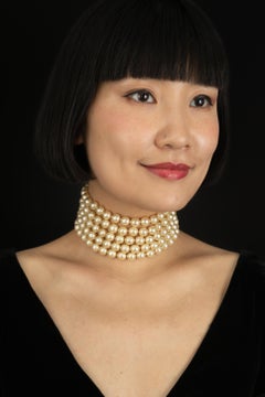 Chanel choker necklace by Karl Lagerfeld circa 1985