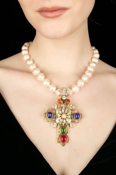 Chanel choker necklace by Karl Lagerfeld circa 1985