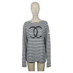 CHANEL Natale 2008 VIPs Edizione Limitata Cotone Mariniere Taglia L