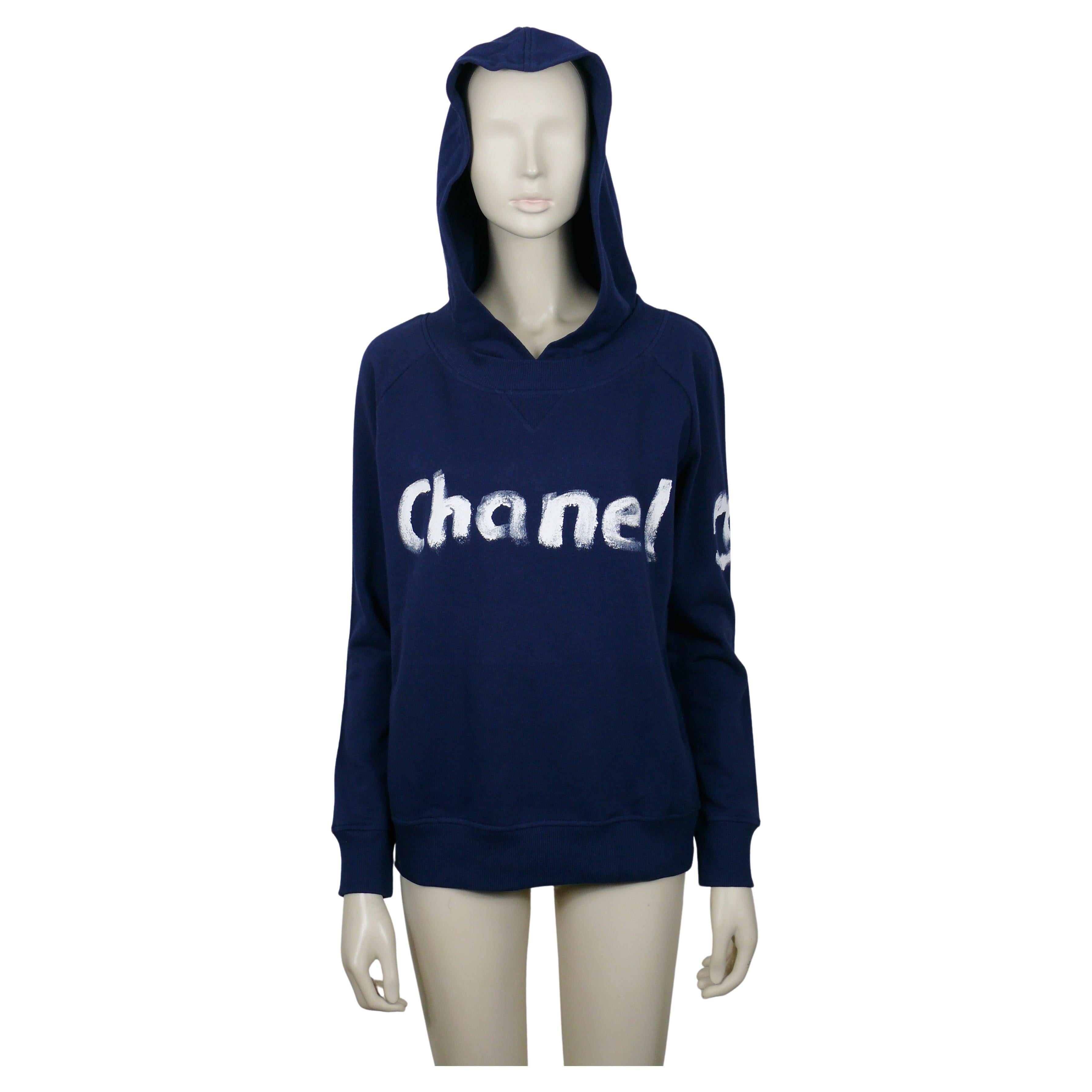 Chanel Cc Sweatshirt - 3 For Sale on 1stDibs  chanel sweater for men,  men's chanel sweater, chanel sweater men