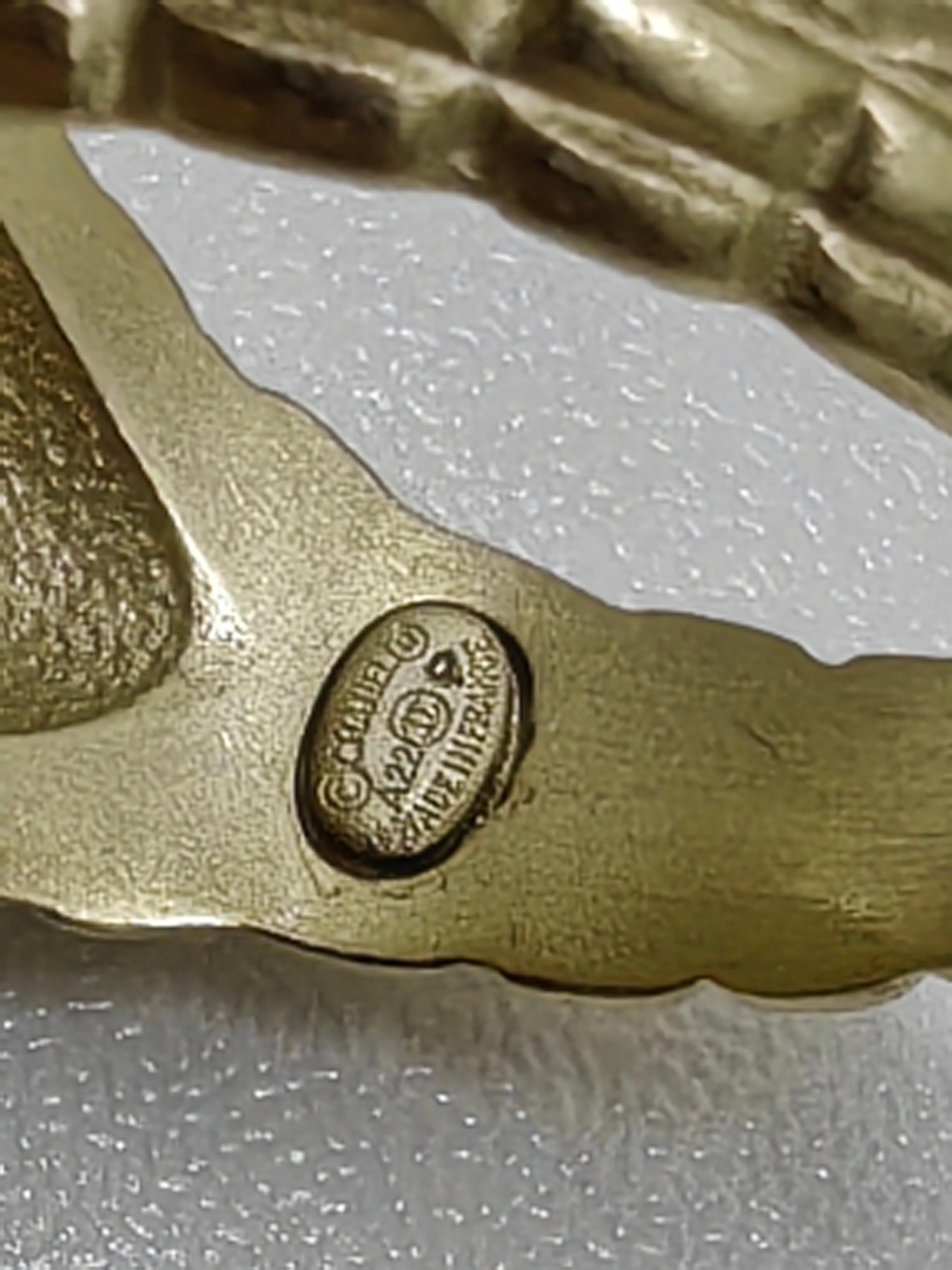 Chanel Chunky CC Logo Matt Silver Ring – A22 Collection In Excellent Condition For Sale In PUTNEY, NSW