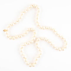 CHANEL Circa 1970 Pearl Strand Necklace