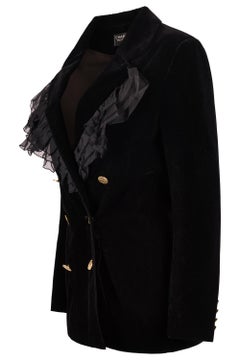 Blazer en velours Chanel Circa 2000's