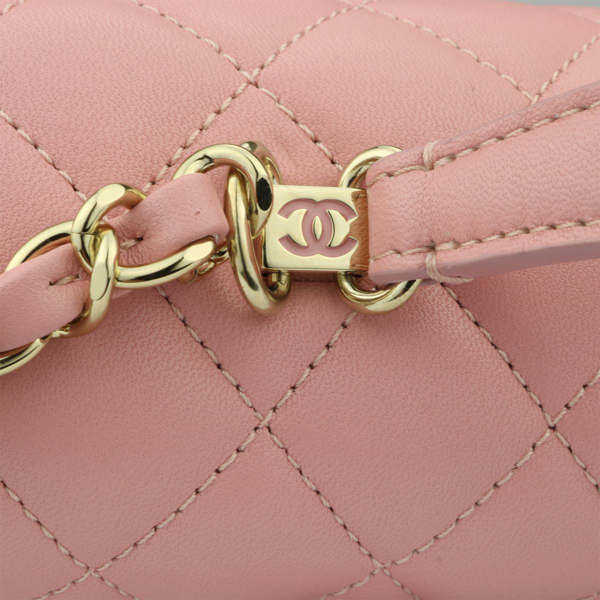 CHANEL Citizen Chic Medium Flap Bag Pink Lambskin with Gold Hardware 2018 3