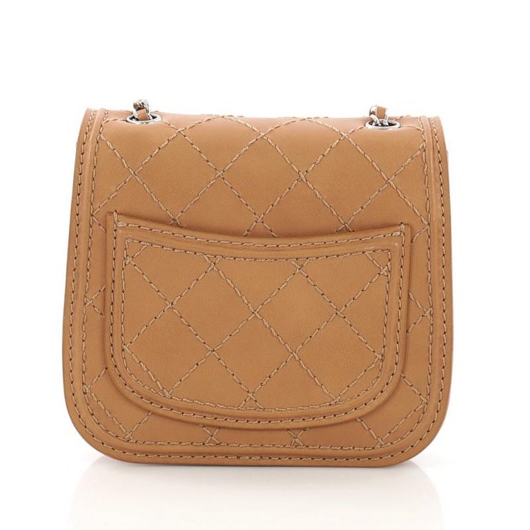 Chanel Citizen Flap Bag Quilted Calfskin Mini at 1stDibs