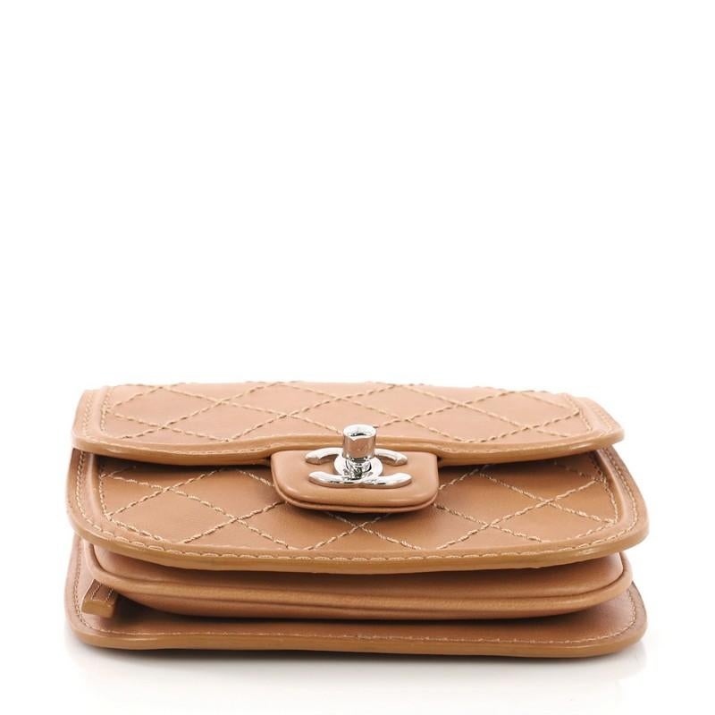 Women's Chanel Citizen Flap Bag Quilted Calfskin Mini