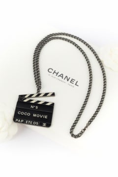 Chanel 'clapperboard' necklace 2005