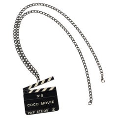 Chanel 
clapperboard
 necklace 2005