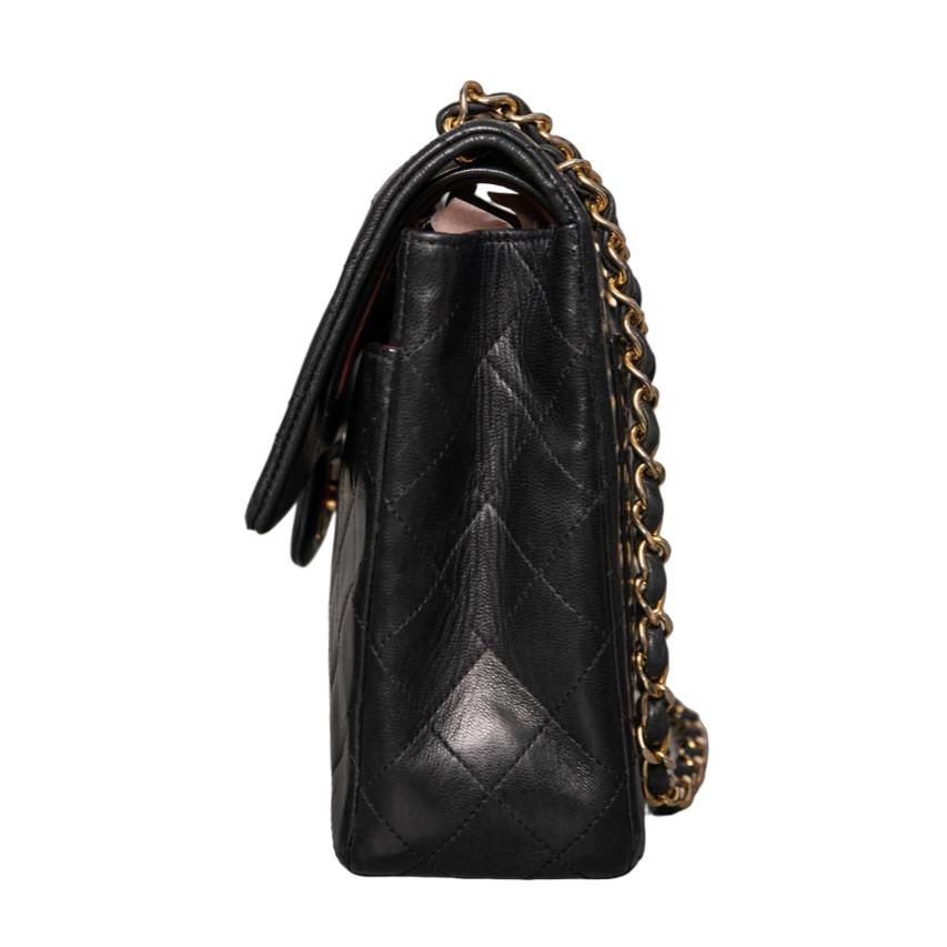Women's Chanel Classic 1990s Double Flap Bag For Sale