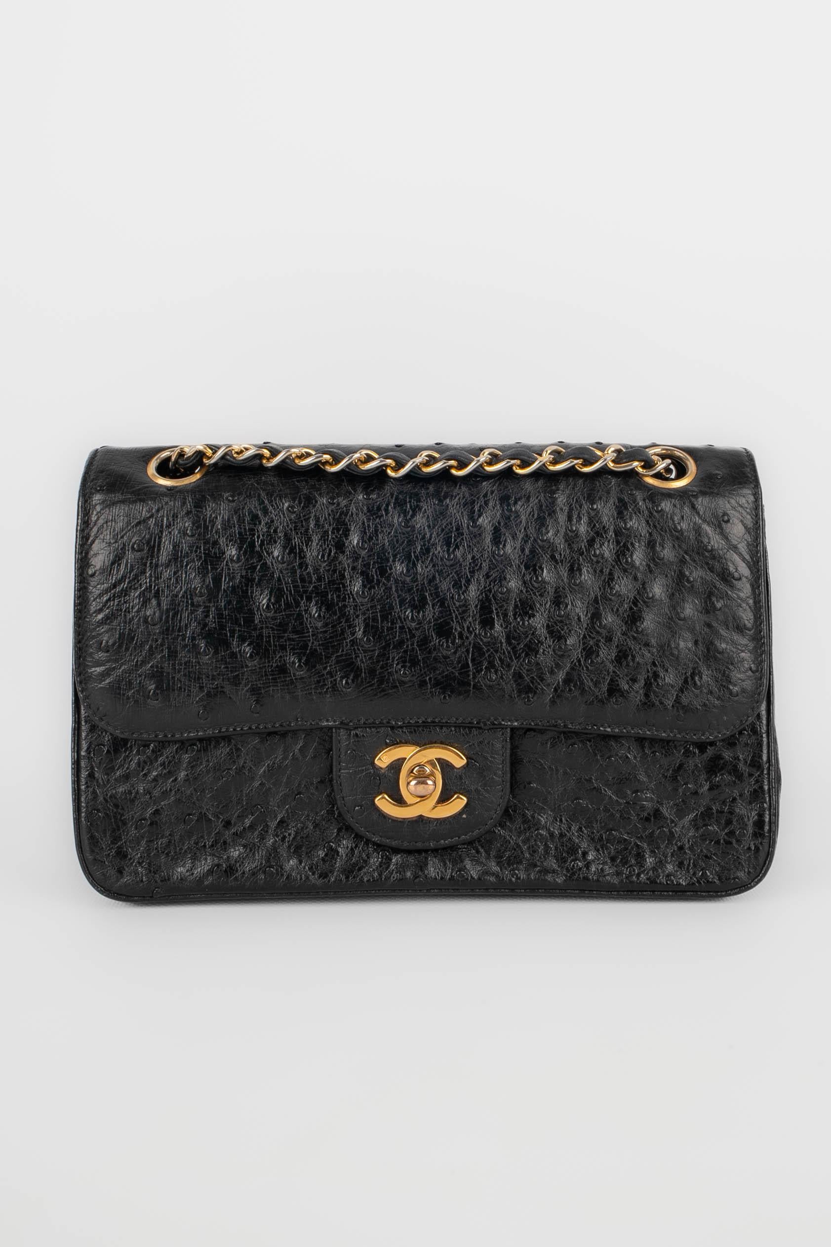 Black Chanel classic bag 1996/1997