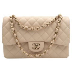 Chanel Cream Trapezio Bag