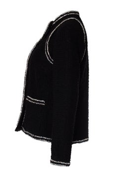 Chanel, Classic black tweed jacket