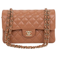 Used Chanel Classic Caramel Double Flap Bag