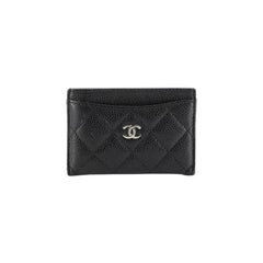 Chanel Classic Card Holder Quilted Caviar