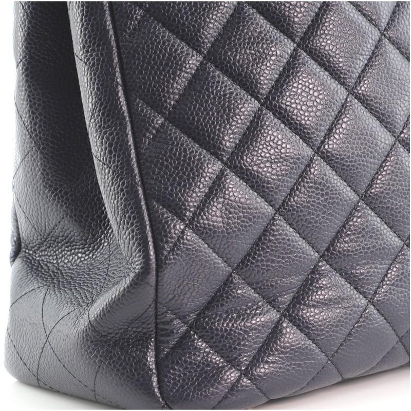 Chanel Classic CC Shopping Tote Quilted Caviar Large 1