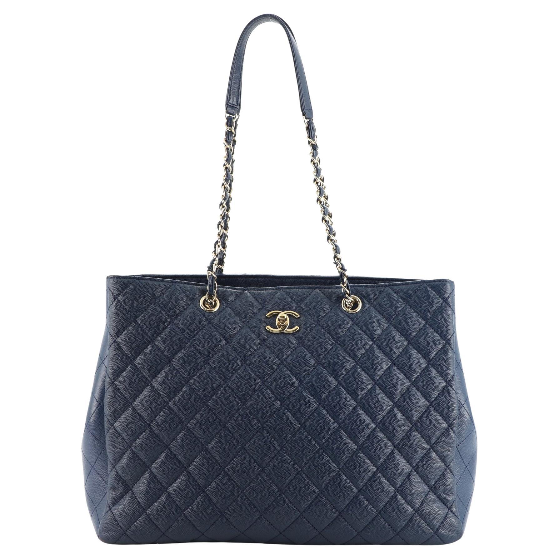 Chanel classic shopping clearance tote