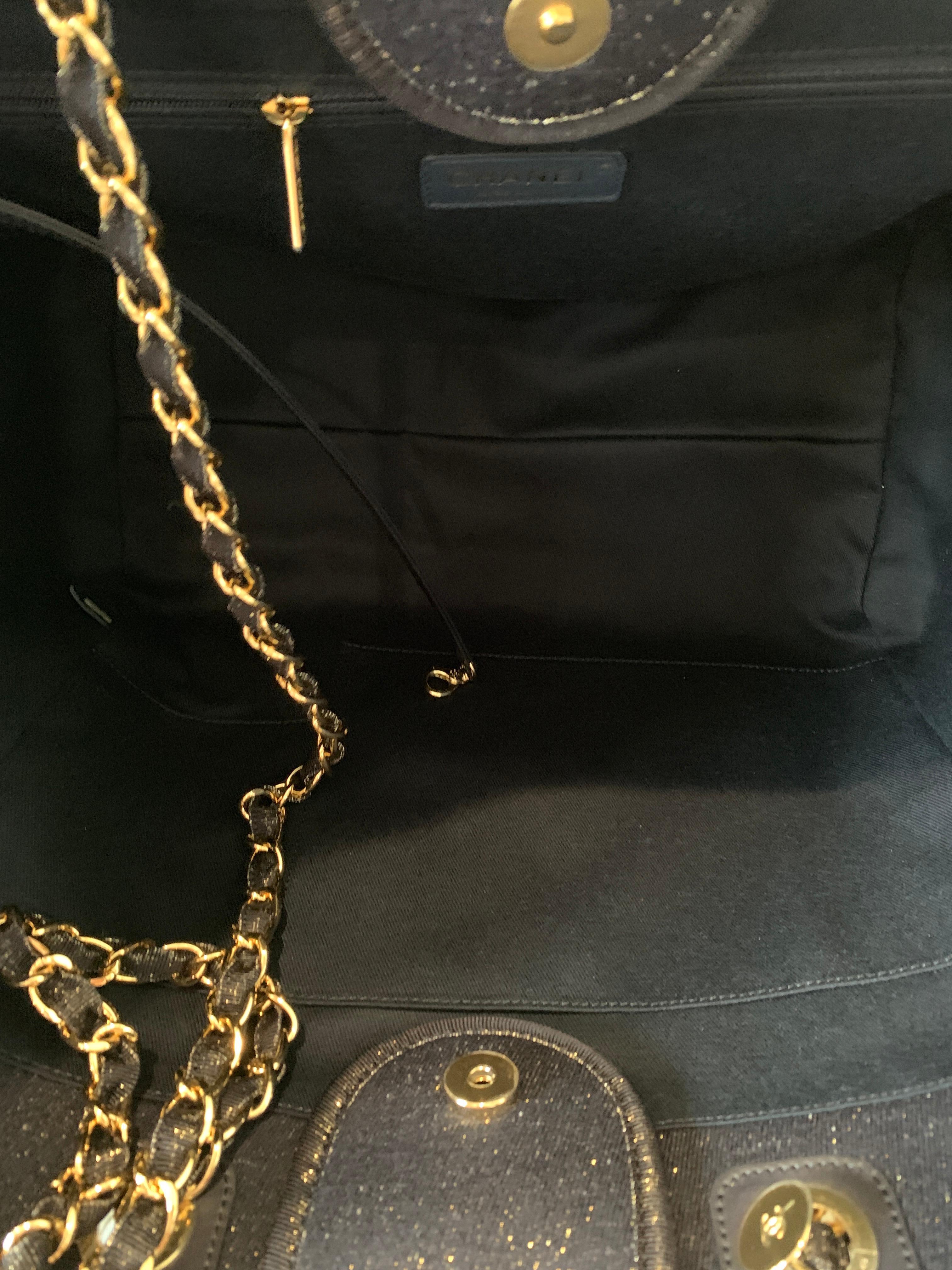 chanel deauville tote 2019