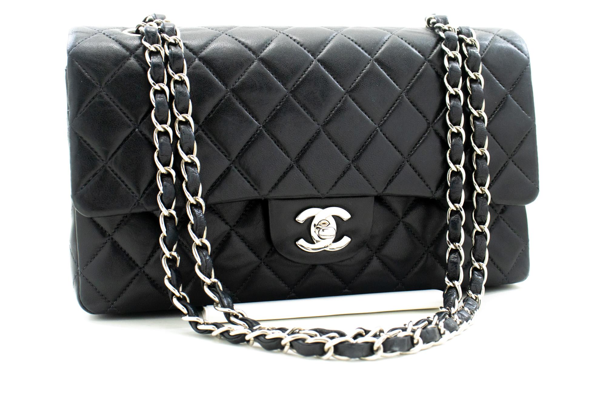 An authentic CHANEL Classic Double Flap 10