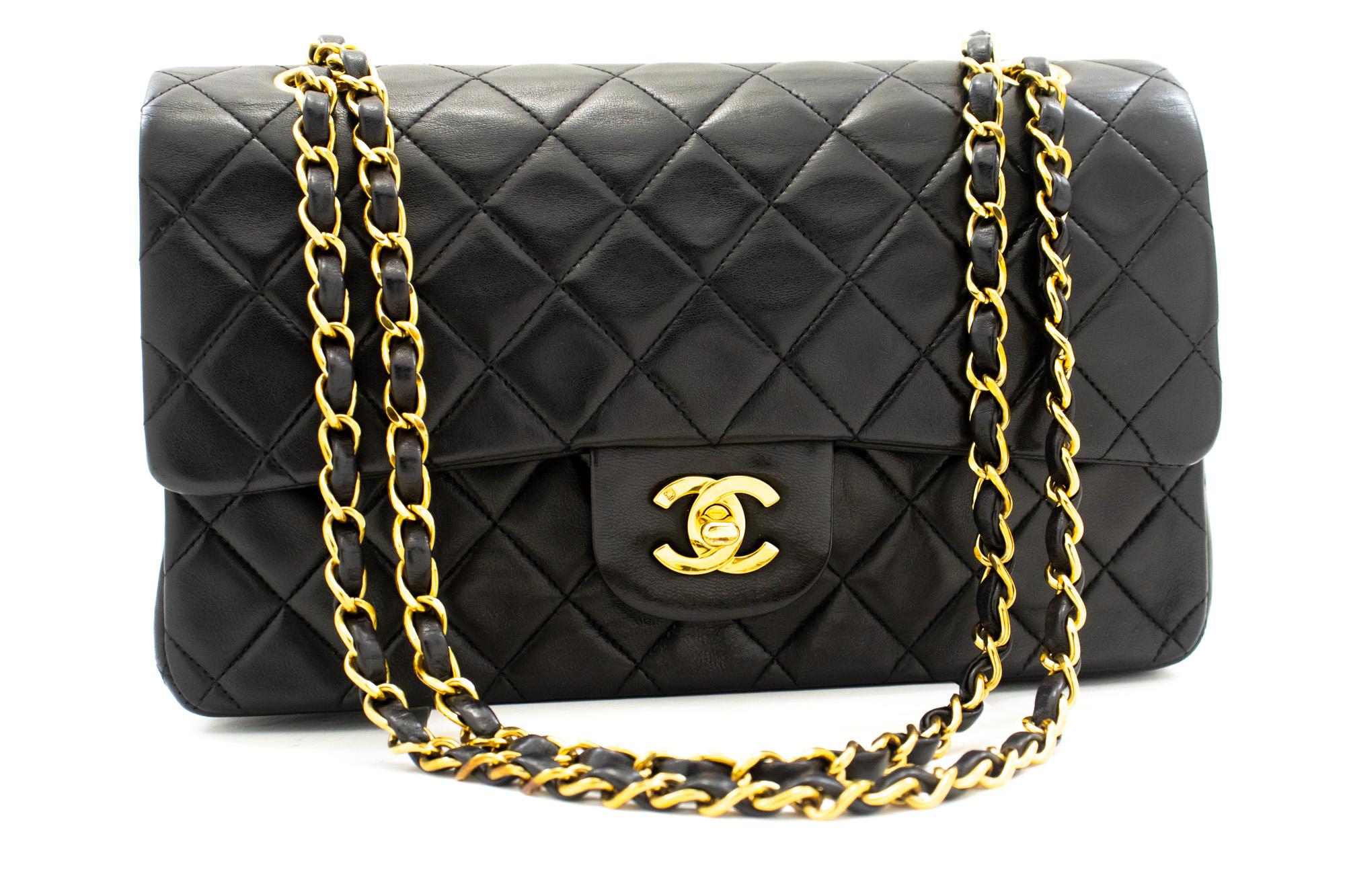 An authentic CHANEL Classic Double Flap 10