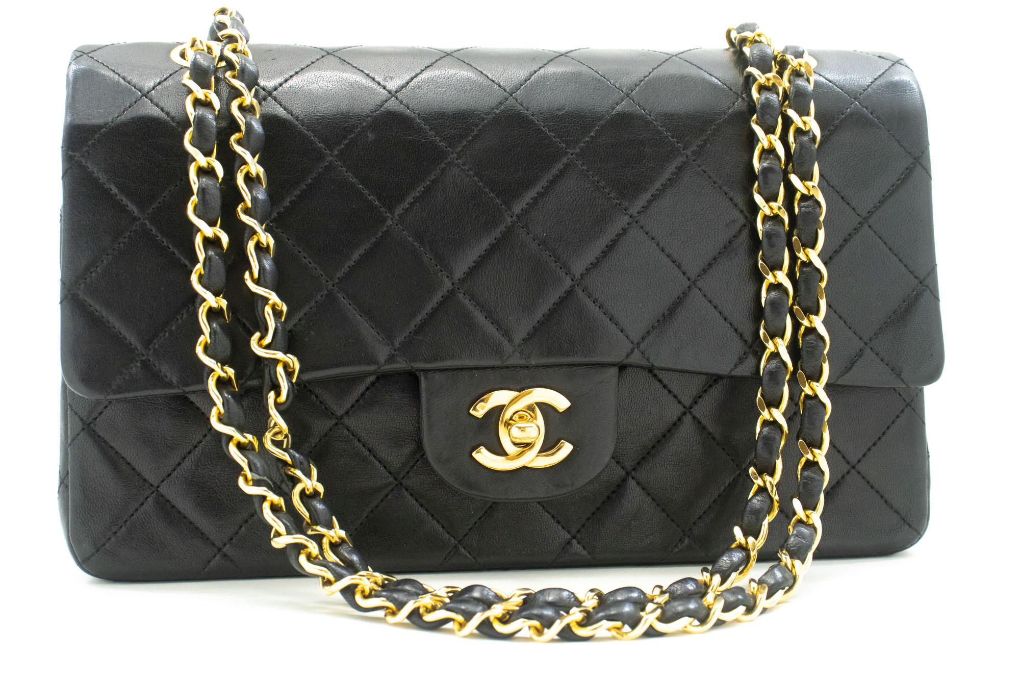An authentic CHANEL Classic Double Flap 10