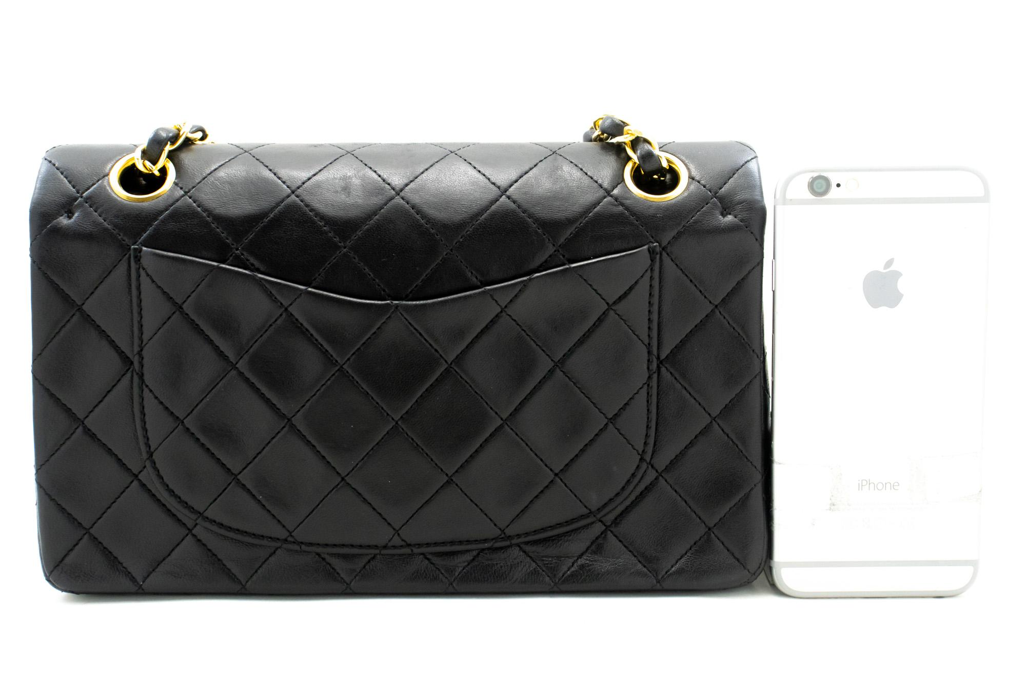 An authentic CHANEL Classic Double Flap 9