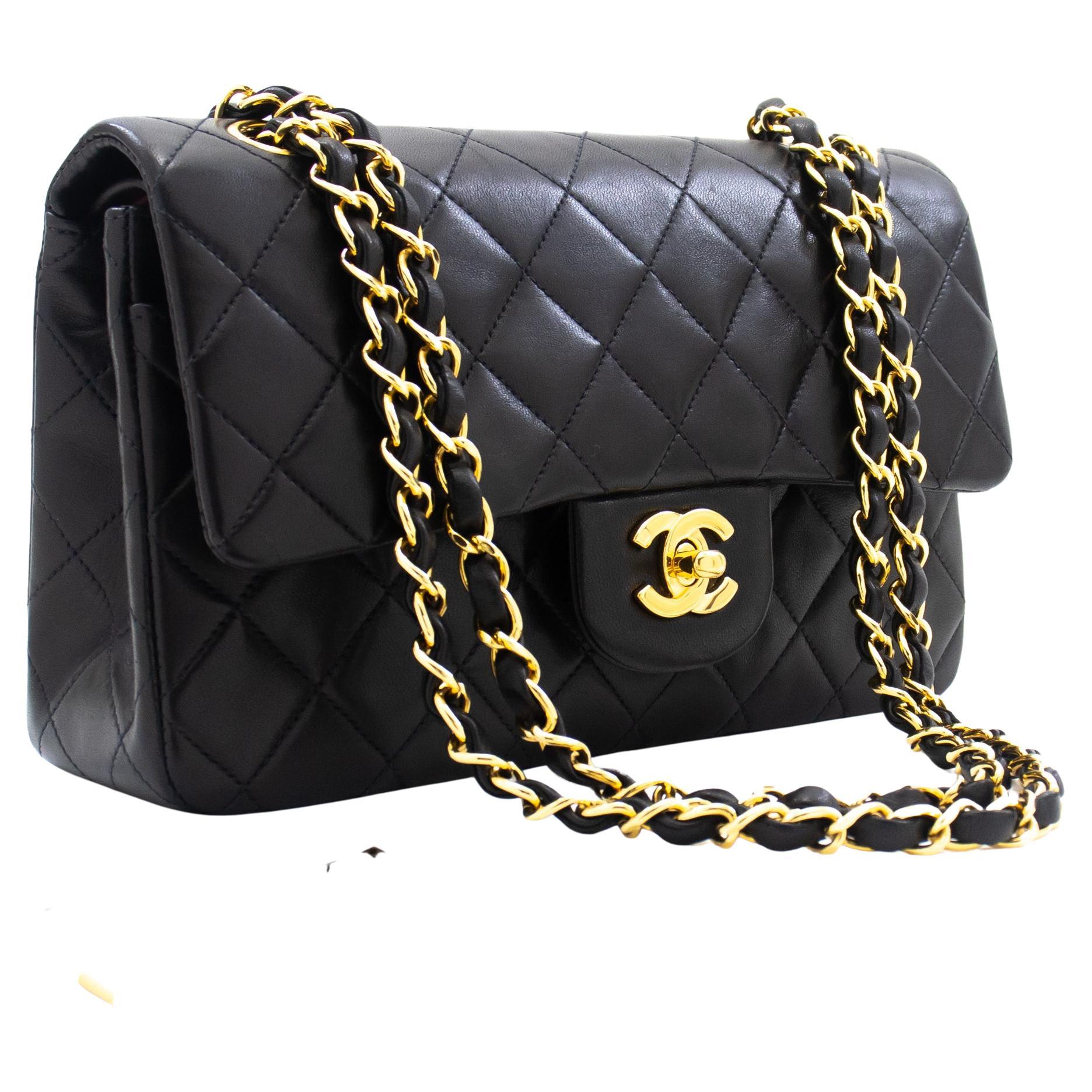 Chanel Timeless CC Chain Shopping Tote Shiny Aged Calfskin Large at 1stDibs