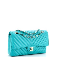 Chanel Classic Double Flap Bag Chevron Lambskin Medium