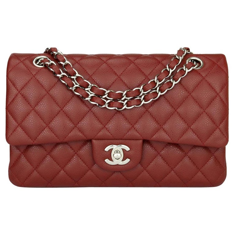 chanel classic double flap caviar