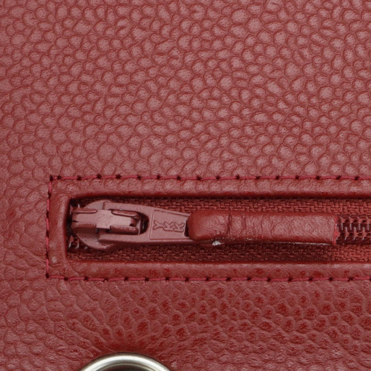 CHANEL Classic Double Flap Bag Medium Dark Red Caviar with Silver-Tone HW 2013 11