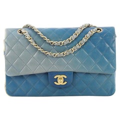 Chanel Classic Double Flap Bag Ombre Quilted Lambskin Medium
