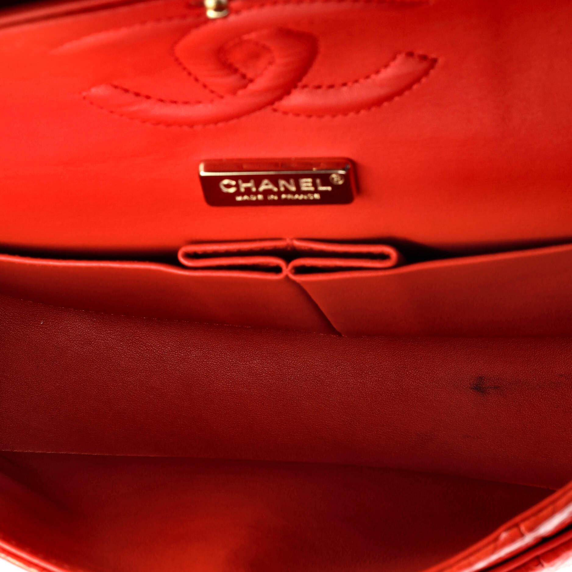Chanel Classic Double Flap Bag Python Medium 2