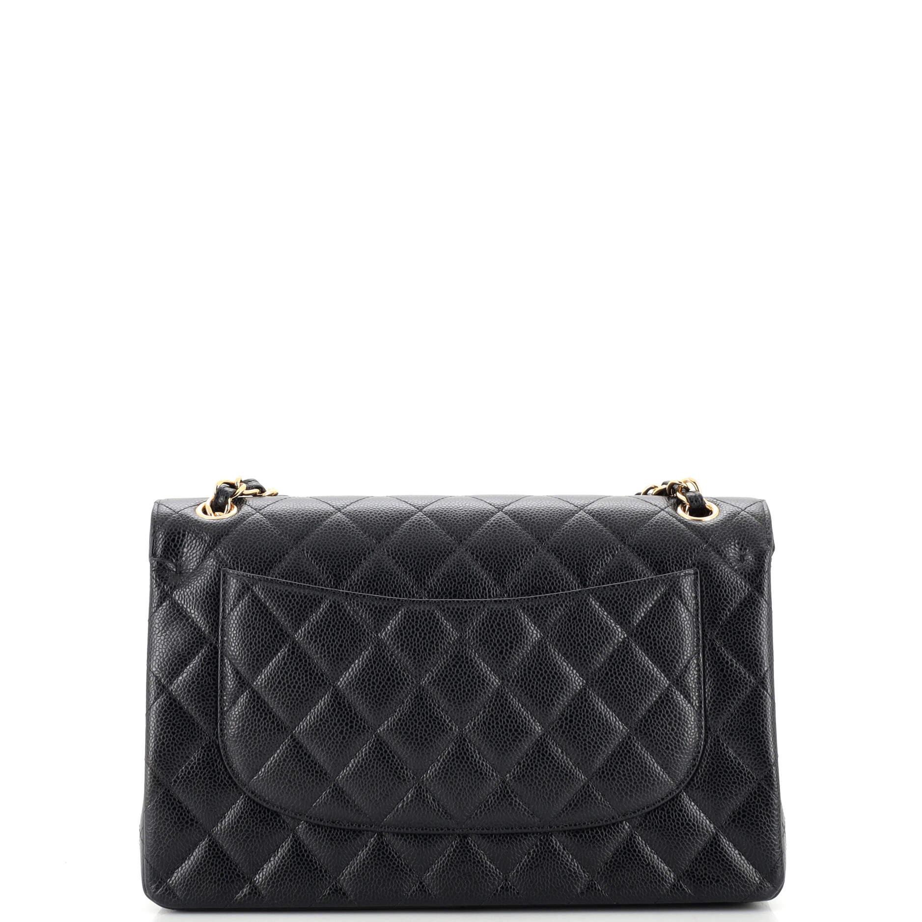 Chanel Classic Double Flap Bag Quilted Caviar Jumbo For Sale at 1stDibs