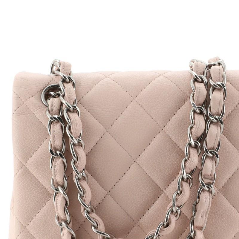 Chanel Classic Double Flap Bag Quilted Caviar Jumbo 2