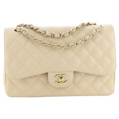Chanel Classic Double Flap Bag Quilted Caviar Jumbo Chanel Classic Double Flap Bag Quilted Caviar Jumbo