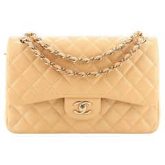 Chanel Classic Double Flap Bag Quilted Caviar Jumbo