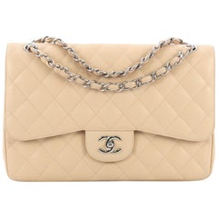 Chanel Classic Double Flap Bag Quilted Caviar Jumbo Chanel Classic Double Flap Bag Quilted Caviar Jumbo