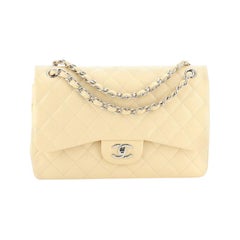 Chanel Classic Double Flap Bag Quilted Caviar Jumbo