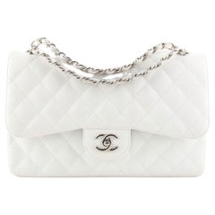 Chanel Jumbo White - 18 For Sale on 1stDibs
