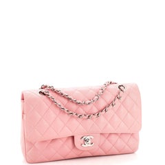 Chanel Classic Double Flap Bag Quilted Caviar Medium
