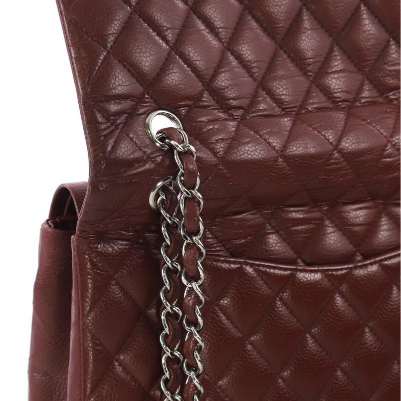 Chanel Classic Double Flap Bag Quilted Caviar Medium 3