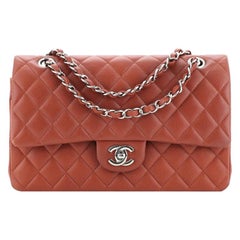 Chanel Classic Double Flap Bag Quilted Caviar Medium