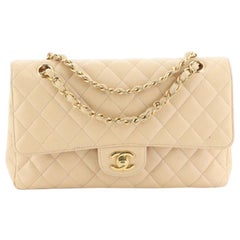 Chanel Classic Double Flap Bag Quilted Caviar Medium