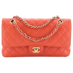 Chanel Classic Double Flap Bag Quilted Caviar Medium
