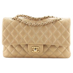 Chanel Classic Double Flap Bag Quilted Caviar Medium