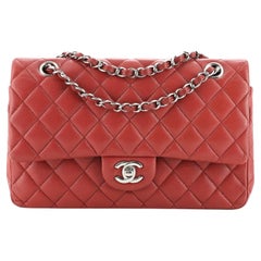 Chanel Classic Double Flap Bag Quilted Caviar Medium