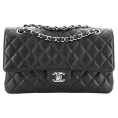 Chanel Classic Double Flap Bag Quilted Caviar Medium Chanel Classic Double Flap Bag Quilted Caviar Medium
